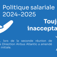 Politique salariale 2024-2025 : toujours inacceptable !